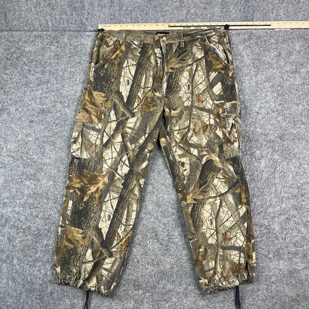 Outfitters Ridge Cargo Pants Mens 2XL Camo Organic Cotton Hunting Outdoor